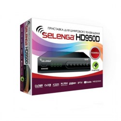 Ресивер DVB T2 SELENGA HD950D